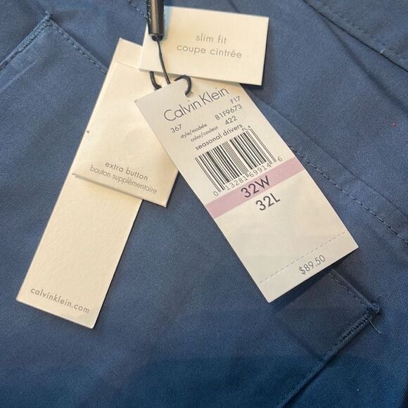 Calvin Klein Slim Fit Pants - Picture 2 of 4